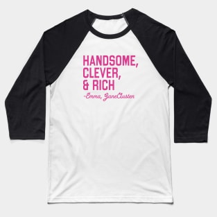 Emma Jane Austen Baseball T-Shirt